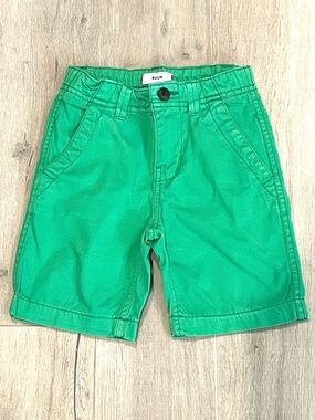 Ruum Vibrant Green Boys Kids Shorts Size 5Y 100% Cotton